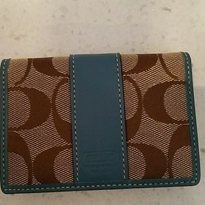 Coach Signature Collection Small Wallet